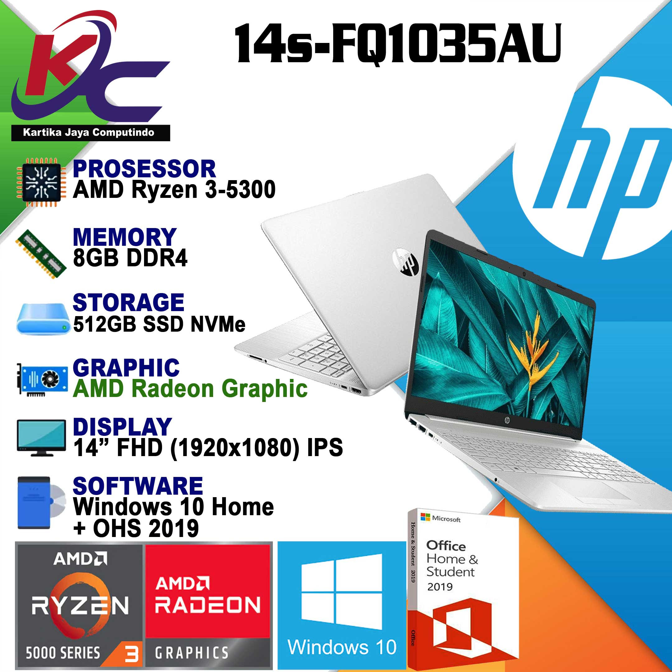 Ventilateur De Remplacement Pour PC Portable HP 14S-FQ1033NO / FQ1034NO / FQ1035AU