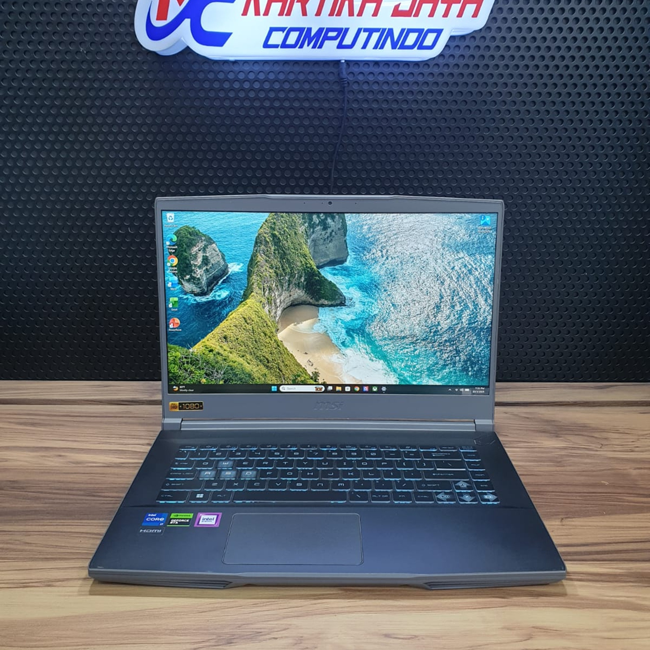 MSI THIN 15 B12UC CORE I7 RTX RAM 16 SSD 
