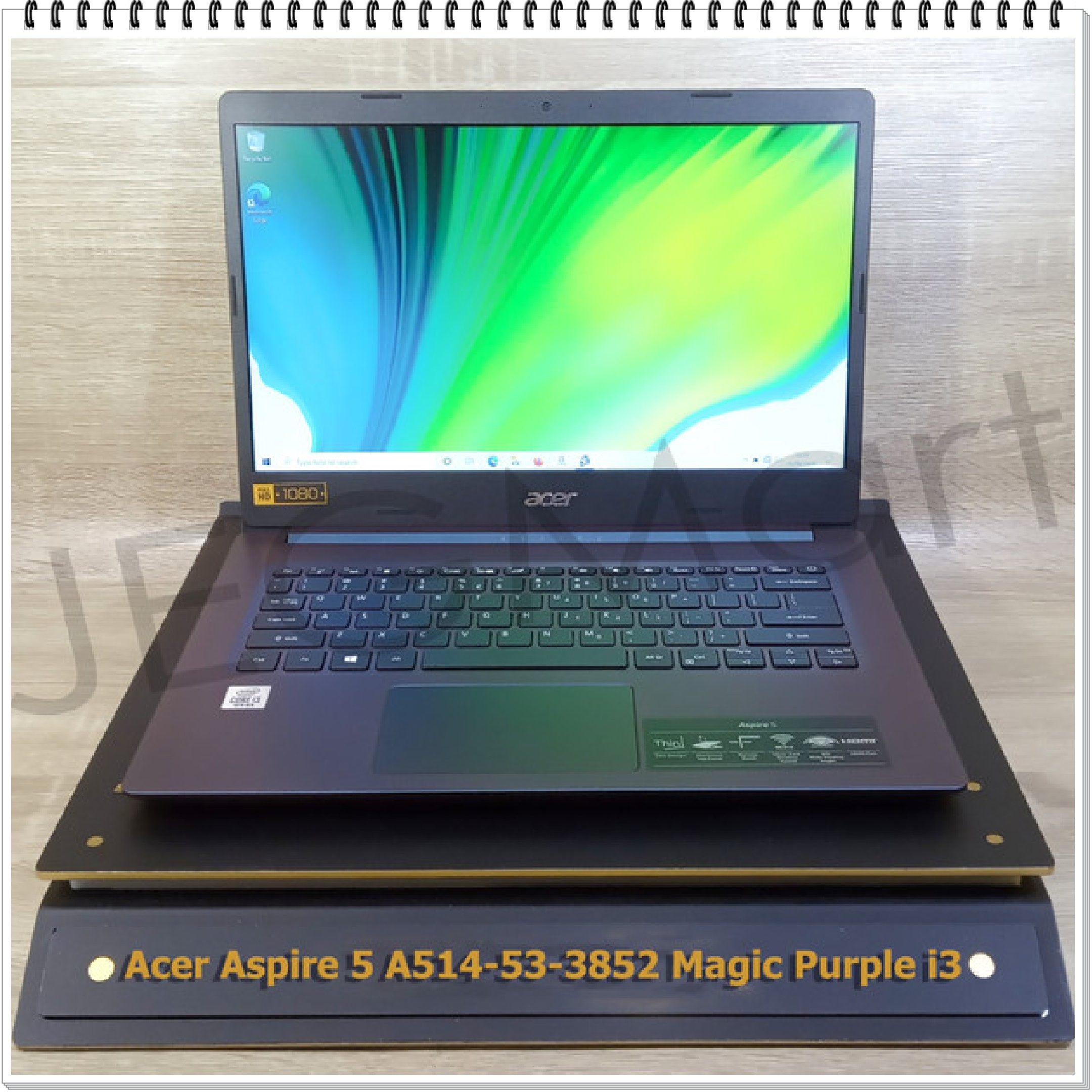 Kartika Komputer | ACER A514-53-32H2 I3/4G/512/32OPTANE MAGIC BLUE W10 OHS